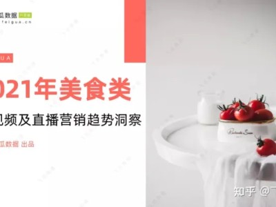 2021抖音美食类短视频及直播营销趋势报告